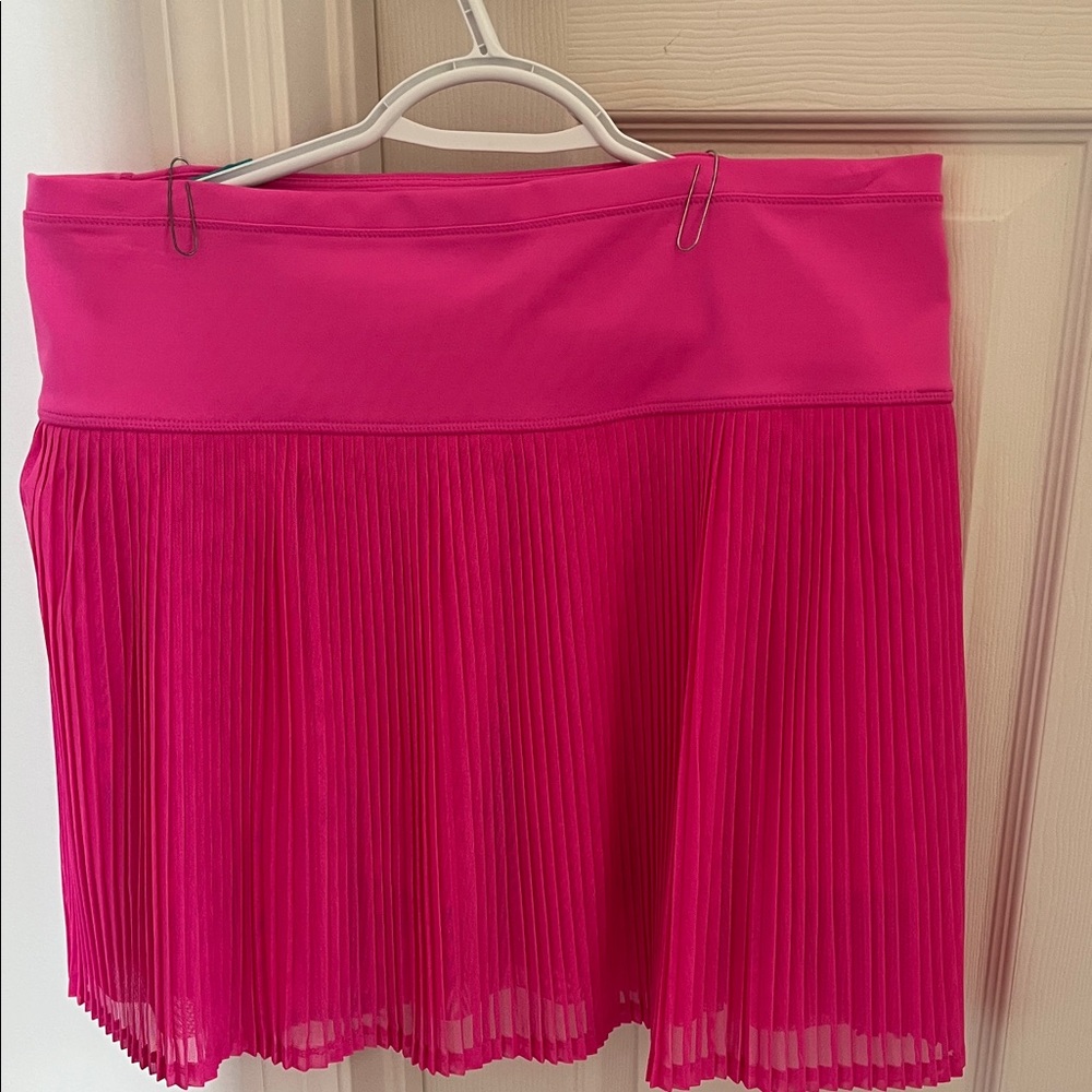 IBKUL Hot Pink Pleated tennis/golf skirtNWT